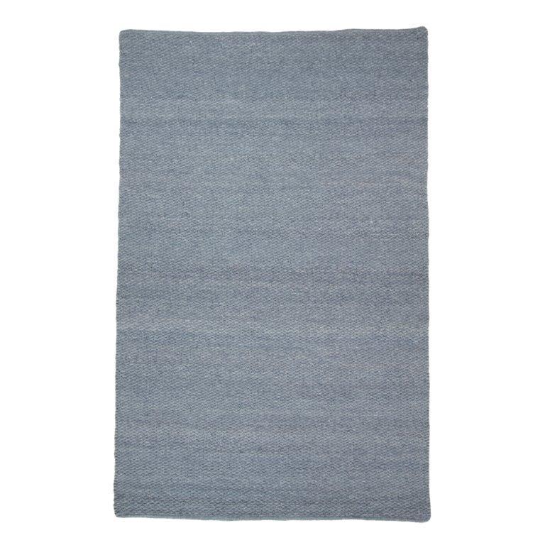 Vloerkleed 170x230 cm Genua Sky Blue Wol-Rechthoekige vloerkleden-Brinker Carpets