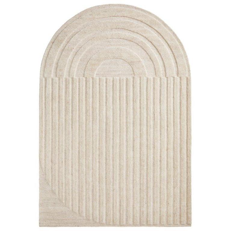 Vloerkleed 170x230 cm Monza 815 Light Grey Wol-Rechthoekige vloerkleden-Brinker Carpets