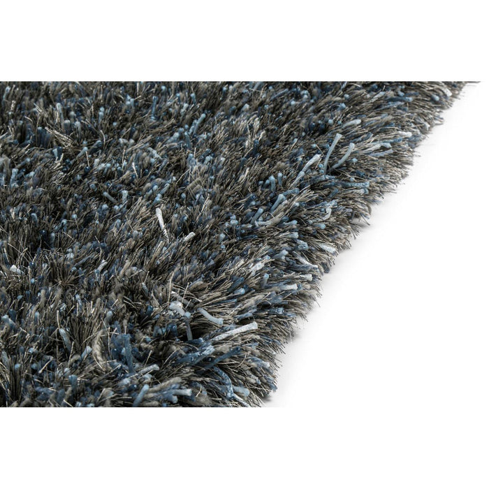 Vloerkleed 170x230 cm New Paulo Grey Blue Polyester-Rechthoekige vloerkleden-Brinker Carpets