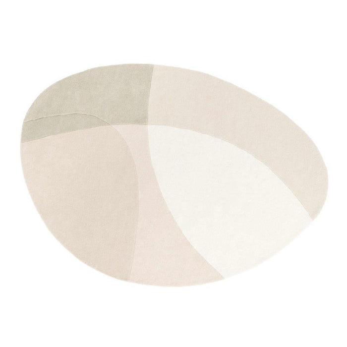 Vloerkleed 200x290 cm Shades 100 White Wol 10036014-Rechthoekige vloerkleden-Brinker Carpets