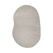 Vloerkleed 200x300 Goa Polyester Taupe-Rechthoekige vloerkleden-LABEL51