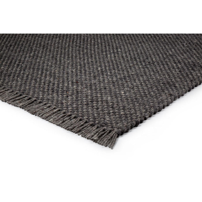 Vloerkleed 200x300 cm Burano Anthracite 614-604 Wol-Rechthoekige vloerkleden-Brinker Carpets