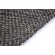 Vloerkleed 200x300 cm Burano Anthracite 614-604 Wol-Rechthoekige vloerkleden-Brinker Carpets