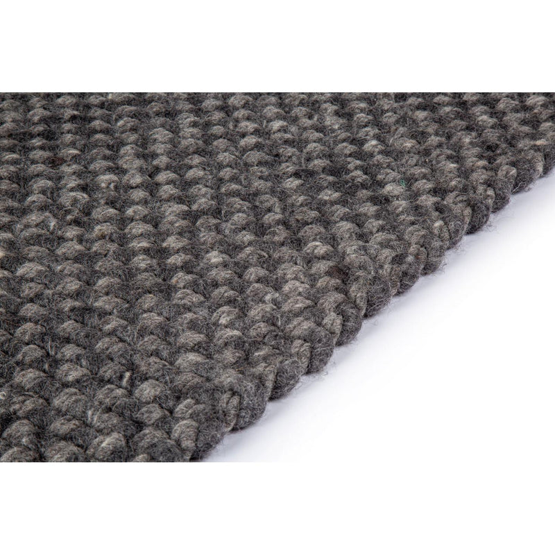 Vloerkleed 200x300 cm Burano Anthracite 614-604 Wol-Rechthoekige vloerkleden-Brinker Carpets