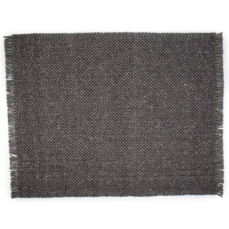 Vloerkleed 200x300 cm Burano Anthracite 614-604 Wol-Rechthoekige vloerkleden-Brinker Carpets