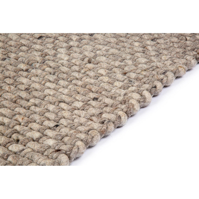 Vloerkleed 200x300 cm Burano Dark Grey 618-613 Wol-Rechthoekige vloerkleden-Brinker Carpets