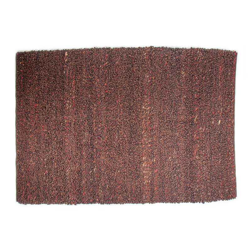 Vloerkleed 200x300 cm Modena Brown Anthracite Wol-Rechthoekige vloerkleden-Brinker Carpets