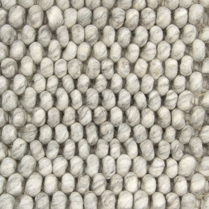 Vloerkleed 200x300 cm New Loop Grey Wol-Rechthoekige vloerkleden-Brinker Carpets