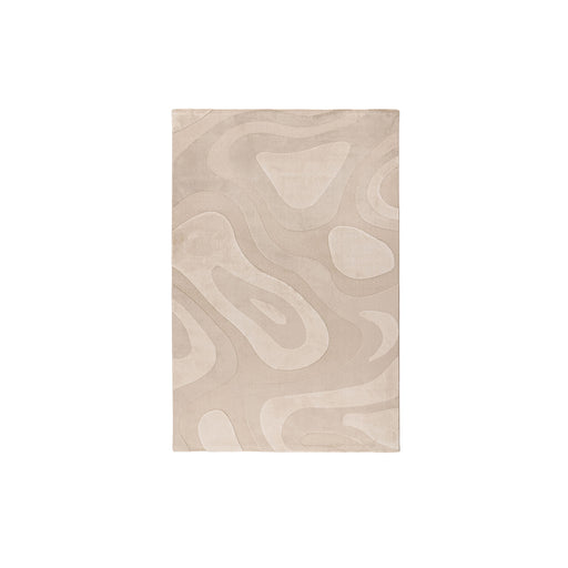 Vloerkleed 230x160 Gamo Synthetisch Wit-Rechthoekige vloerkleden-LABEL51