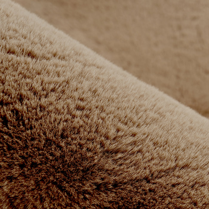 Vloerkleed 230x160 Indy Polyester Chocolate-Rechthoekige vloerkleden-LABEL51