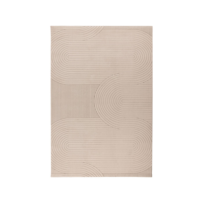 Vloerkleed 290x200 Lavita Synthetisch Taupe-Rechthoekige vloerkleden-LABEL51