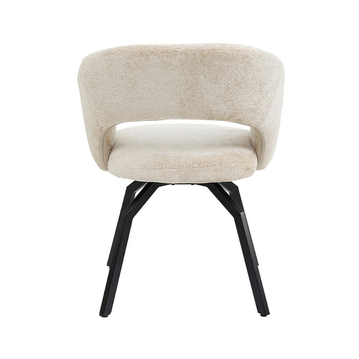 Vloerkleed Aranea Polyester Beige 63x62 cm-Rechthoekige vloerkleden-PTMD