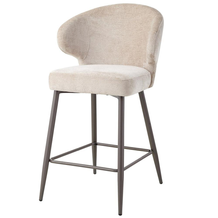 Vloerkleed Ares Polyester Beige 60x60 cm 721538-Rechthoekige vloerkleden-PTMD