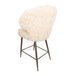 Vloerkleed Ares Polyester Beige 61x66 cm-Rechthoekige vloerkleden-PTMD