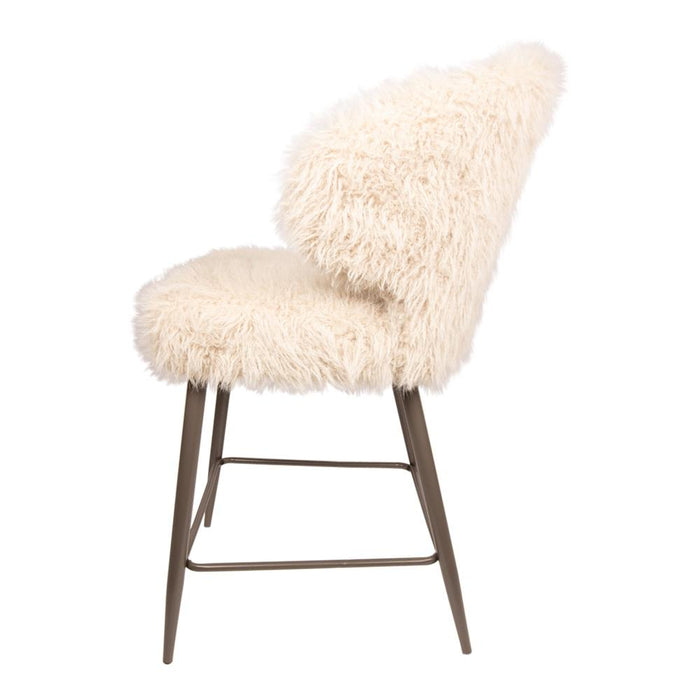 Vloerkleed Ares Polyester Beige 61x66 cm-Rechthoekige vloerkleden-PTMD