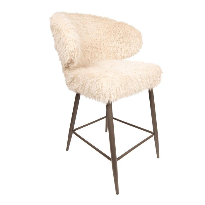 Vloerkleed Ares Polyester Beige 61x66 cm-Rechthoekige vloerkleden-PTMD