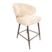 Vloerkleed Ares Polyester Beige 61x66 cm-Rechthoekige vloerkleden-PTMD