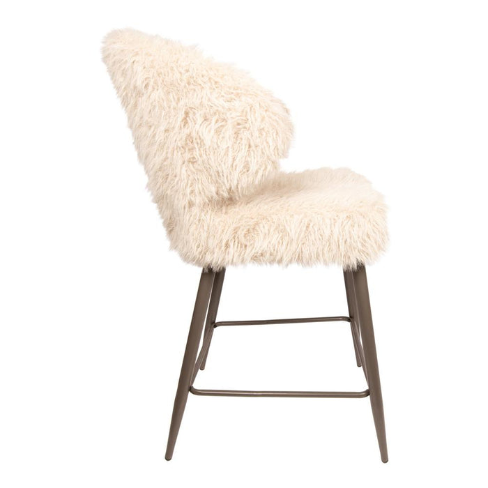 Vloerkleed Ares Polyester Beige 61x66 cm-Rechthoekige vloerkleden-PTMD