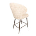 Vloerkleed Ares Polyester Beige 61x66 cm-Rechthoekige vloerkleden-PTMD