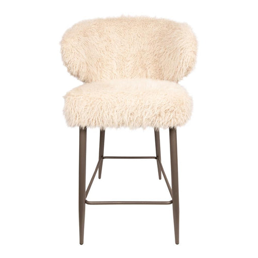 Vloerkleed Ares Polyester Beige 61x66 cm-Rechthoekige vloerkleden-PTMD