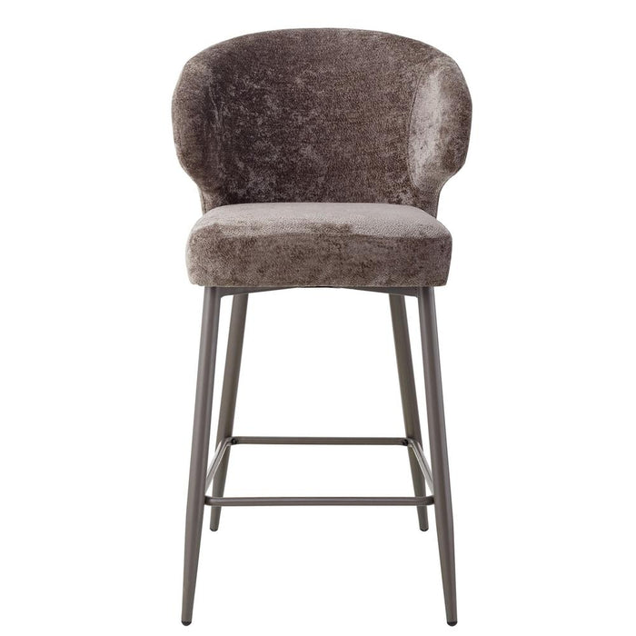 Vloerkleed Ares Polyester Bruin 60x60 cm 721539-Rechthoekige vloerkleden-PTMD