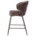 Vloerkleed Ares Polyester Bruin 60x60 cm 721539-Rechthoekige vloerkleden-PTMD