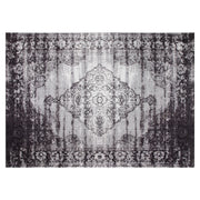Vloerkleed Brix Vloerkleed Katoen Zwart 240x170 cm-Rechthoekige vloerkleden-Livingfurn