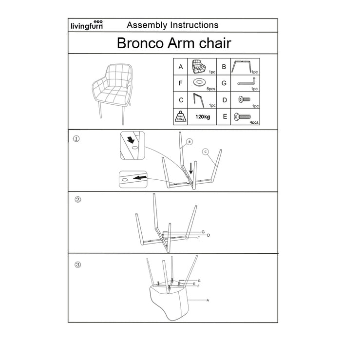 Vloerkleed Bronco Greige 61 cm-Rechthoekige vloerkleden-Livingfurn