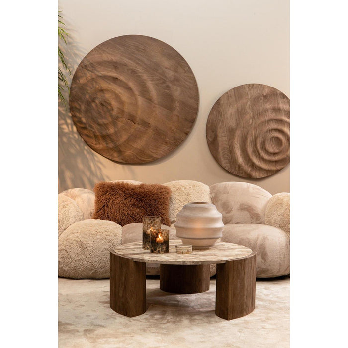 Vloerkleed Curvae Bank Beige-Rechthoekige vloerkleden-PTMD