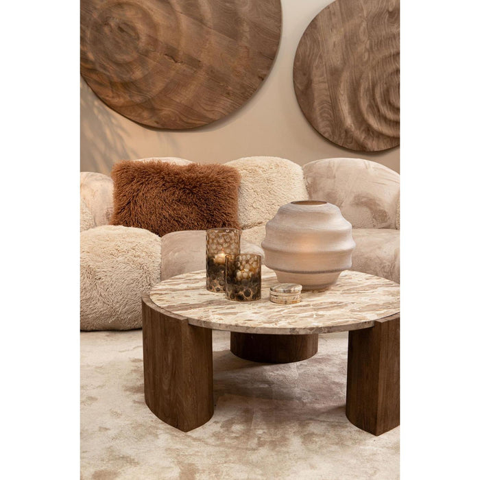 Vloerkleed Curvae Bank Beige-Rechthoekige vloerkleden-PTMD