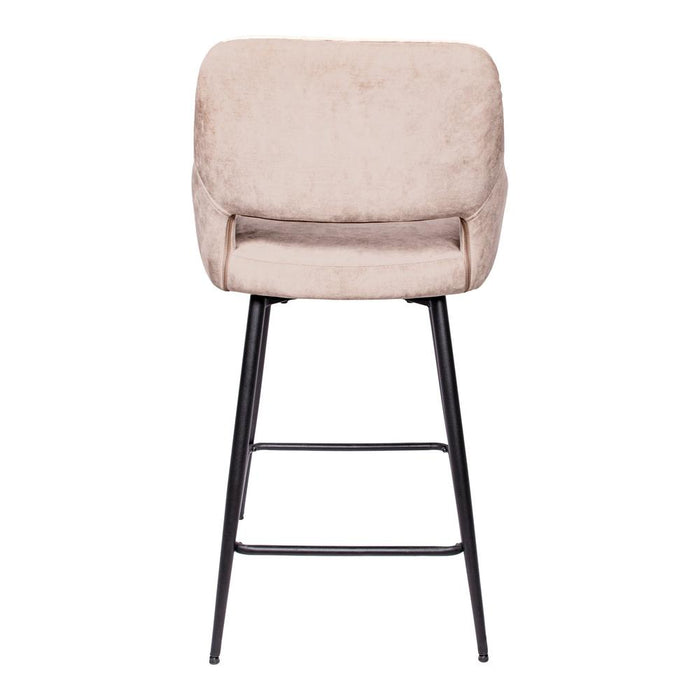 Vloerkleed Fal Polyester Zwart 54x60 cm 702536-Rechthoekige vloerkleden-PTMD