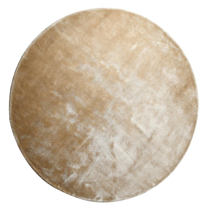 Vloerkleed Flavia Viscose Beige 160x160 cm 708671-PTMD