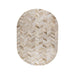 Vloerkleed Joanne Haarweefsel Beige 160x230 cm-Rechthoekige vloerkleden-PTMD