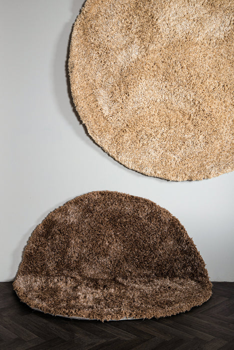 Vloerkleed Jups Beige 160x160 cm 716036