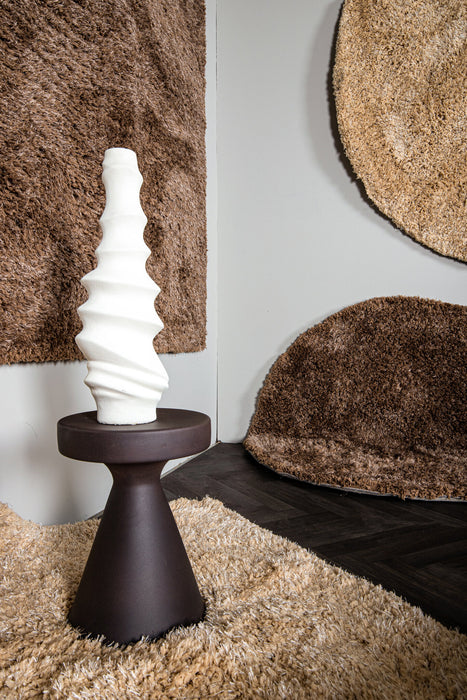 Vloerkleed Jups Beige 160x160 cm 716036