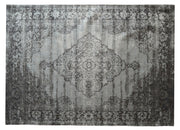 Vloerkleed Kelly Dove Katoen Grijs 290x200 cm-Rechthoekige vloerkleden-Livingfurn