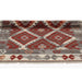 Vloerkleed Kilim Zagros Rd/Gr 230x160-Rechthoekige vloerkleden-Spits