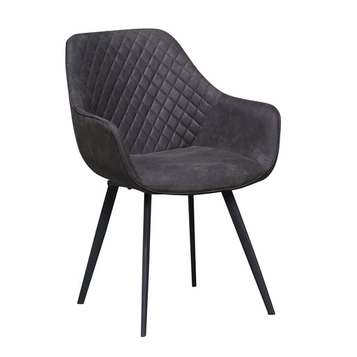 Vloerkleed Luca Antraciet Grijs 65x59 cm-Rechthoekige vloerkleden-Livingfurn