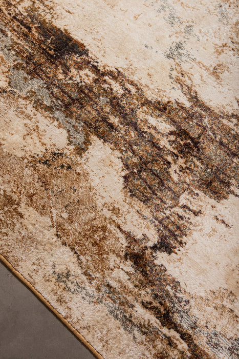 Vloerkleed Mirle Bruin 734069-Rechthoekige vloerkleden-PTMD