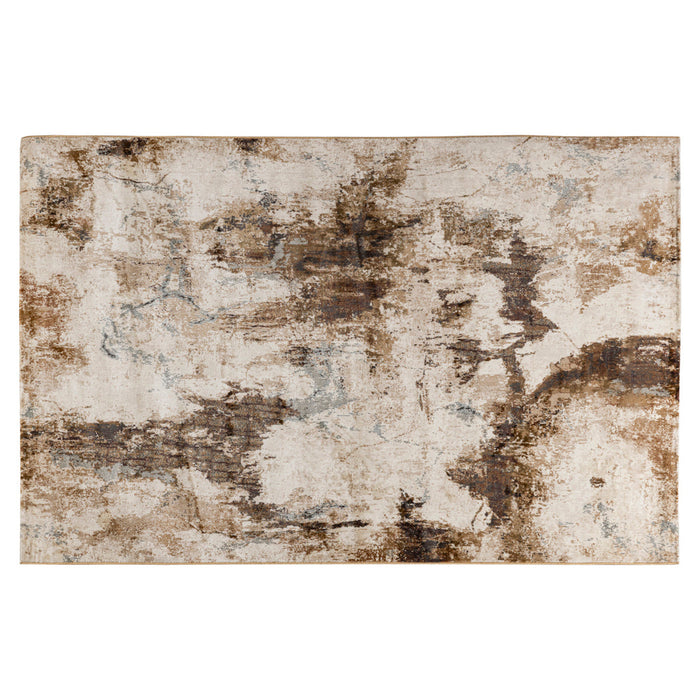 Vloerkleed Mirle Bruin 734069-Rechthoekige vloerkleden-PTMD