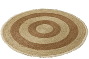 Vloerkleed Naturel Katoen 120 cm 120x120x1 cm-Rechthoekige vloerkleden-J-Line