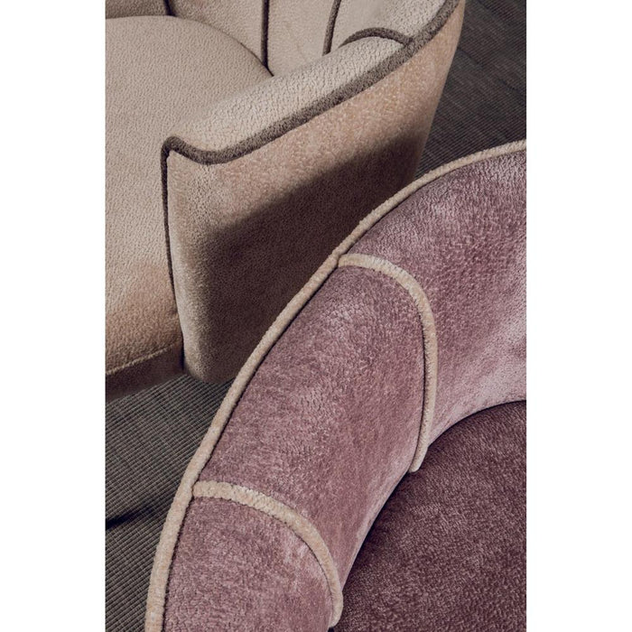 Vloerkleed Nell Beige Dining Stoel Aphrodite 3 Stripes-Eetkamerstoelen-PTMD