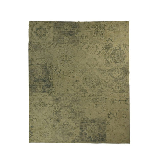 Vloerkleed Patchwork - 160x230 - Beige/geel/groen/blauw - Polyester-Rechthoekige vloerkleden-HSM Collection