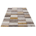 Vloerkleed Ray E Grijs Beige 230x160-Rechthoekige vloerkleden-Spits