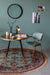 Vloerkleed Raz '200 Viscose Groen Ø200x0.26 cm-Ronde vloerkleden-Creating Home