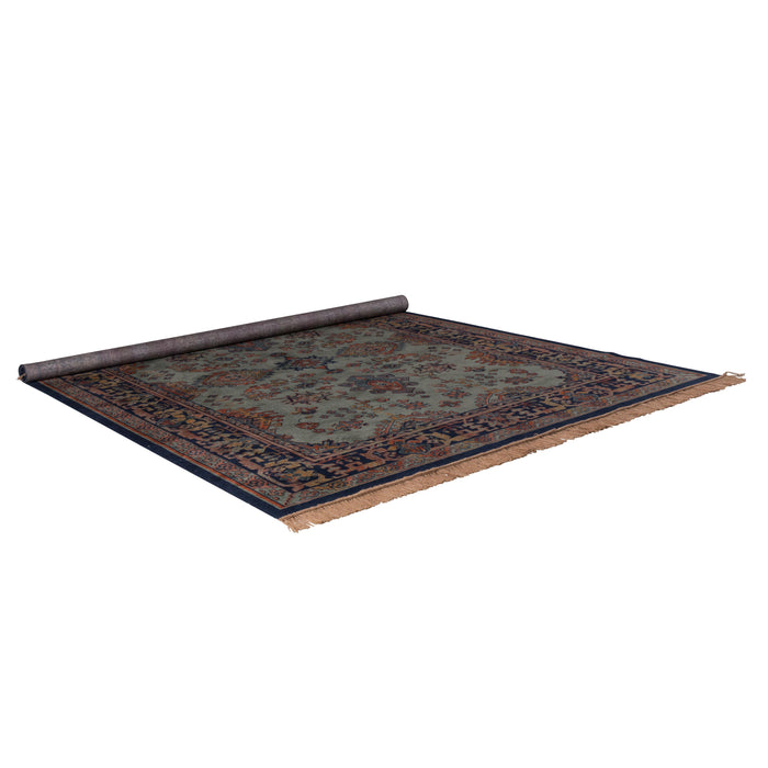 Vloerkleed Raz Viscose Groen 160x230 cm-Rechthoekige vloerkleden-Creating Home