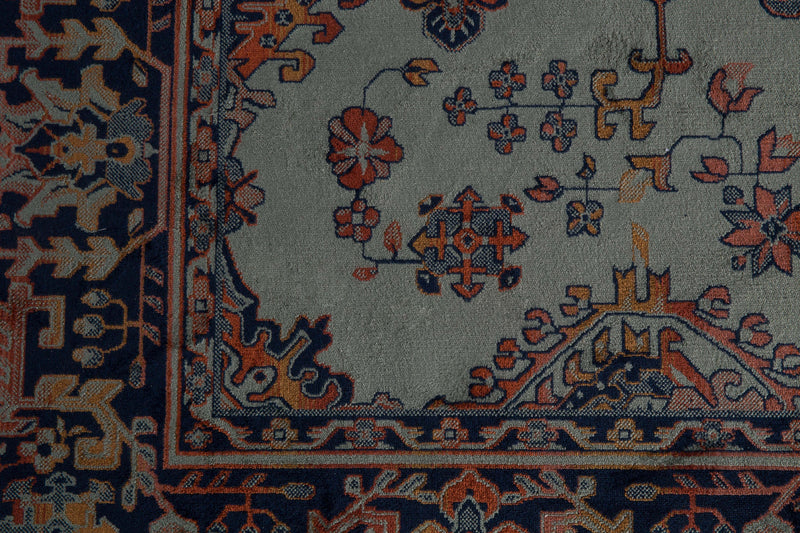 Vloerkleed Raz Viscose Groen 160x230 cm-Rechthoekige vloerkleden-Creating Home