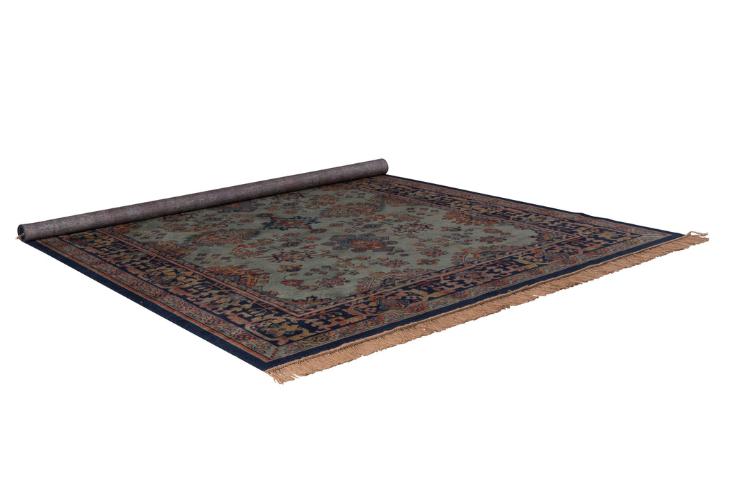 Vloerkleed Raz Viscose Groen 200x300 cm-Rechthoekige vloerkleden-Creating Home
