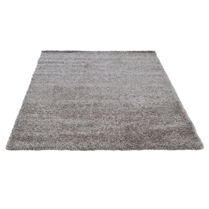 Vloerkleed Shaggy Boston Grijs 150x220cm-Rechthoekige vloerkleden-Spits