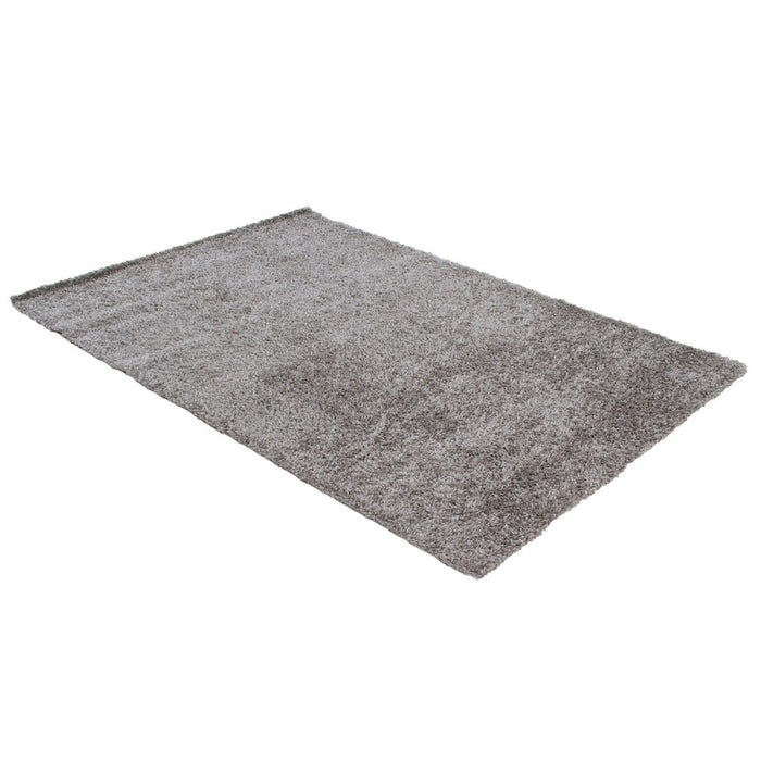 Vloerkleed Shaggy Boston Grijs 150x220cm-Rechthoekige vloerkleden-Spits